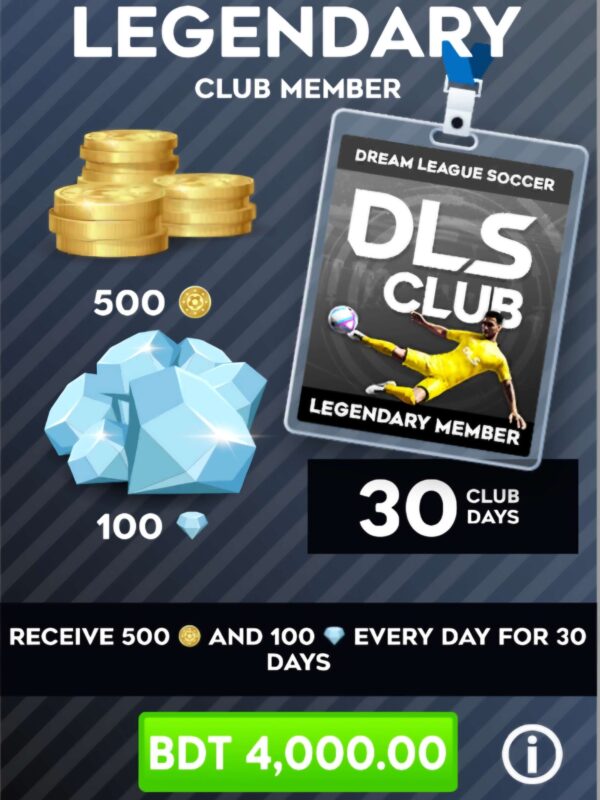 Legendary Club Member